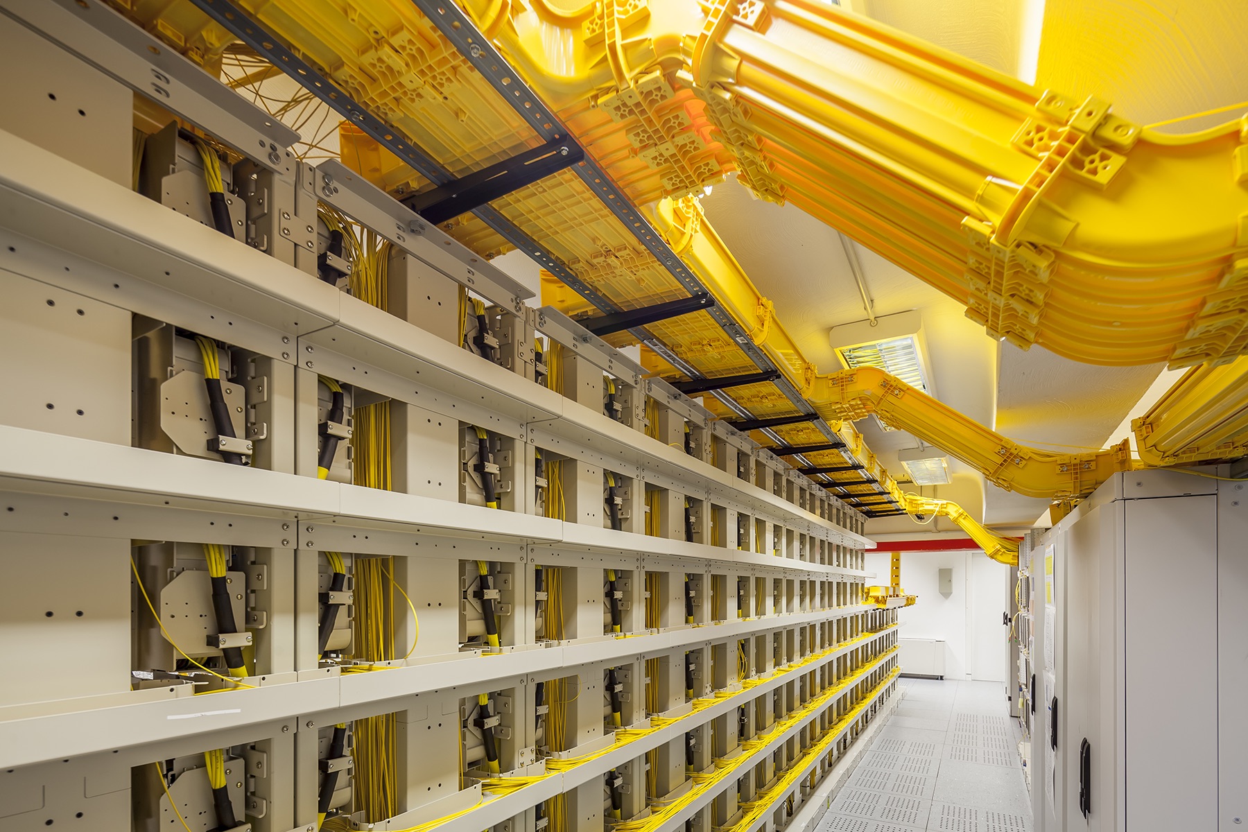 Technische Infrastruktur am Standort Equinix FR5