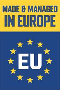 Made and managed in Europe